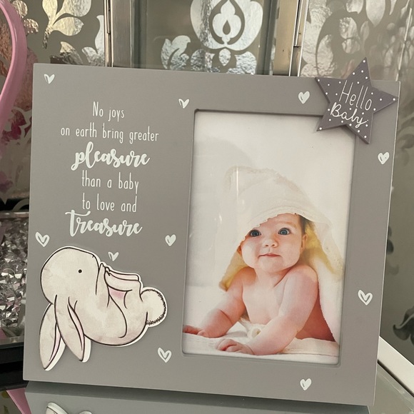 Keepsake baby photo frame - Picture 3 of 3